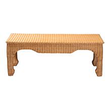 Wholesale Interiors bali and pari Abena Rattan Coffee Table Rectangle
