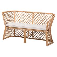 Wholesale Interiors bali and pari Aysi Rattan Dining Bench Set
