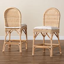 Wholesale Interiors bali and pari Bilu Bohemian Rattan Counter Stool