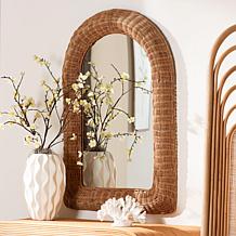 Wholesale Interiors bali and pari Brisia Rattan Wall Mirror