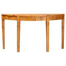Wholesale Interiors bali and pari Jihan Modern Wood Half Moon Console
