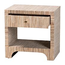 Wholesale Interiors bali and pari Julia Bohemian Woven Nightstand