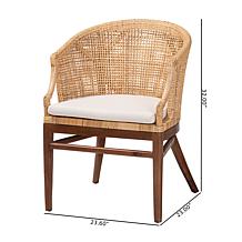 Wholesale Interiors bali and pari Lumajang Bohemian Rattan Chair Set