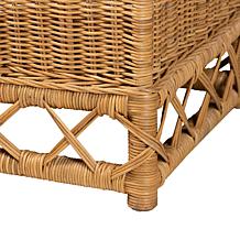 Wholesale Interiors bali and pari Palm Bohemian Rattan Pet Bed