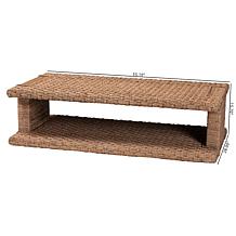 Wholesale Interiors bali and pari Rhinos Seagrass Coffee Table