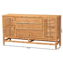 Wholesale Interiors bali and pari Vivan Bohemian Rattan Cabinet