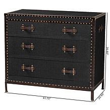 Wholesale Interiors Baxton Studio Benton Vintage 4-Drawer Cabinet