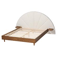 Wholesale Interiors Baxton Studio Bernice Cream King Bed