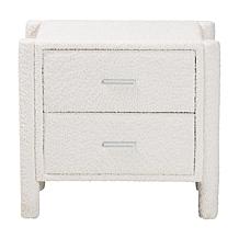 Wholesale Interiors Baxton Studio Laria Modern Fabric Nightstand