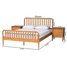 Wholesale Interiors Baxton Studio Lucera Queen Bedroom Set