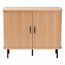 Wholesale Interiors Baxton Studio Lucia Fluted Storage Cabinet