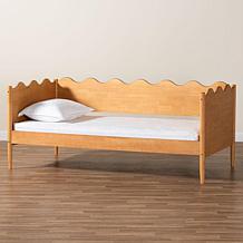 Wholesale Interiors Baxton Studio Malaya Oak Brown Full Daybed
