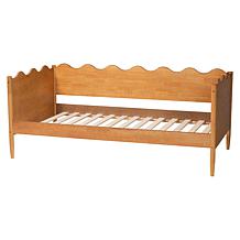 Wholesale Interiors Baxton Studio Malaya Oak Brown Twin Daybed