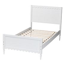 Wholesale Interiors Baxton Studio Roni White Full Platform Bed