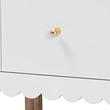 Wholesale Interiors Baxton Studio Roni White Twin Bedroom Set