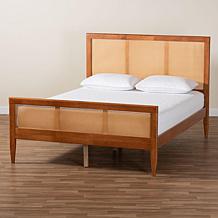 Wholesale Interiors Baxton Studio Walthard Walnut King Bed