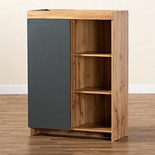 Wholesale Interiors Caspian Wood Shoe Cabinet