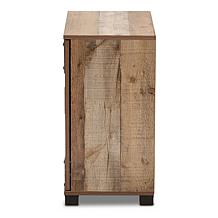 Wholesale Interiors Cyrille Wood 2-Door Shoe Cabinet
