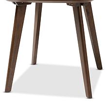 Wholesale Interiors Dahlia Walnut Wood End Table