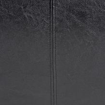 Wholesale Interiors Dennehy Bonded Leather Ottoman