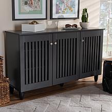 Wholesale Interiors Fernanda 3-Door Entryway Shoe Storage Cabinet