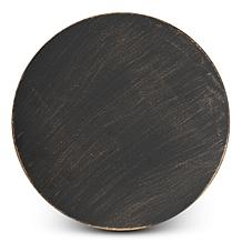 Wholesale Interiors Finnick Modern Industrial Antique Black End Table