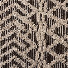 Wholesale Interiors Heino Ivory and Charcoal Handwoven Wool Area Rug
