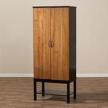 Wholesale Interiors Marya Wood Wine Cabinet