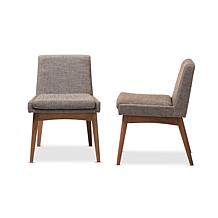 Wholesale Interiors Nexus Upholstered 2-piece Dining Chair Set