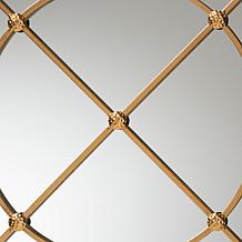 Wholesale Interiors Ohara Gold Finished Metal Accent Wall Mirror