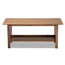 Wholesale Interiors Reese Rectangular Wood Coffee Table