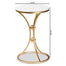 Wholesale Interiors Tarmon Modern and Contemporary End Table