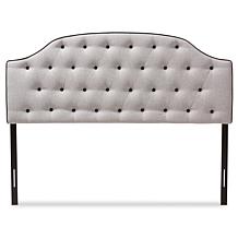 Wholesale Interiors Windsor Upholstered Scalloped Headboard - Queen
