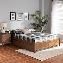 Wholesale Interiors Yara Modern and Contemporary Storage Bed Frame