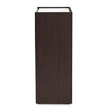 WholesaleInteriors Walker Brown Gold Wood 5Drawer Chest FauxMarble Top