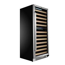 Whynter 92 Bottle Built-in Stainless Steel Dual Zone Wine Refrigerator
