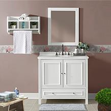 Williamsburg 36" Freestanding Vanity Cabinet by Alaterre Furniture 