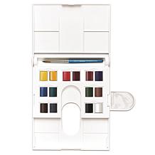 WINSOR AND NEWTON Cotman Water Color Compact Set of 14