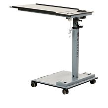 WiseLift Black Standing Desk/Overbed Table with USB Ports