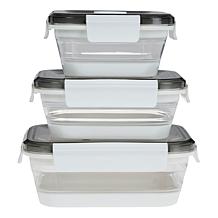 Wolfgang Puck 6-piece Collapsible Food Storage Set with Vented Lids