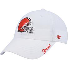 Men's '47 Cream Cleveland Browns Breakout MVP Trucker Adjustable Hat