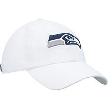 Women's '47 White Seattle Seahawks Miata Clean Up Logo Adjustable Hat