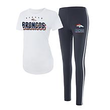 Women's Denver Broncos Fanatics Branded Black Wordmark Stacked