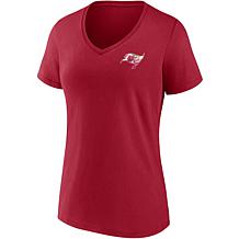 Women's Fanatics Red Tampa Bay Buccaneers Team Mother's Day V-Neck ...