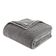 Woolrich Burlington Berber Grey Blanket - Full/Queen