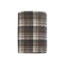 Woolrich Cotton Flannel Brown Sheet Set - Queen