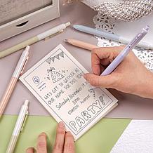 Writech Multicolor and Black Gel Pen Bundle - 0161