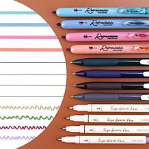 Writech Vintage Journaling Set and Gel Pen Bundle - 0154