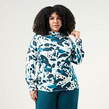 Wynne Layers Viscose Turtleneck with Pleated Cuff