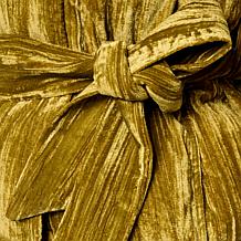 WynneCollection Crinkle Velvet Puffer Jacket